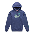 Pullover Hoodie Badge Navy Heather
