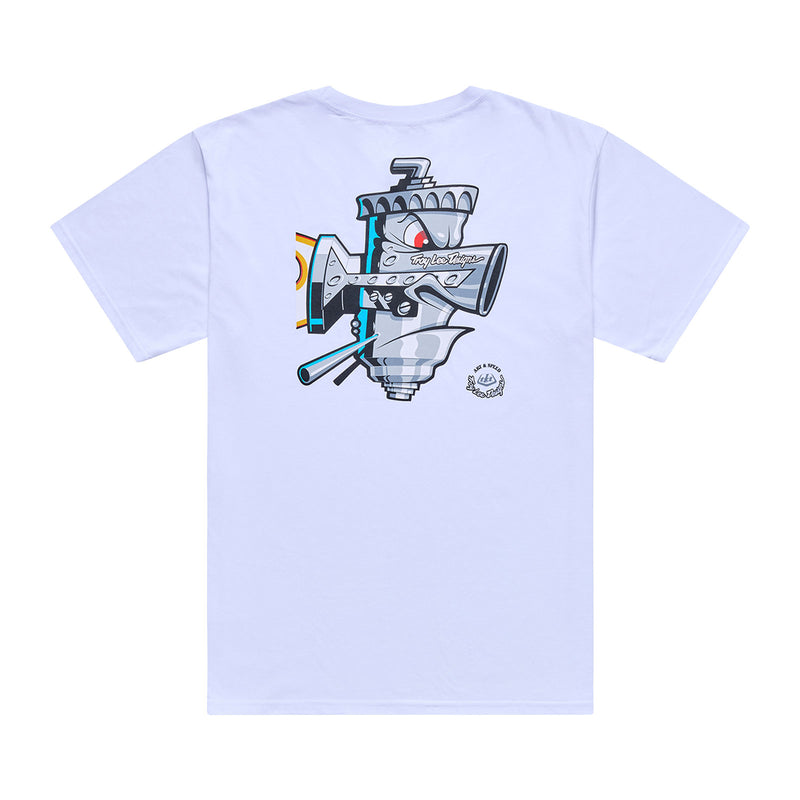 Short Sleeve Tee Carb Club White