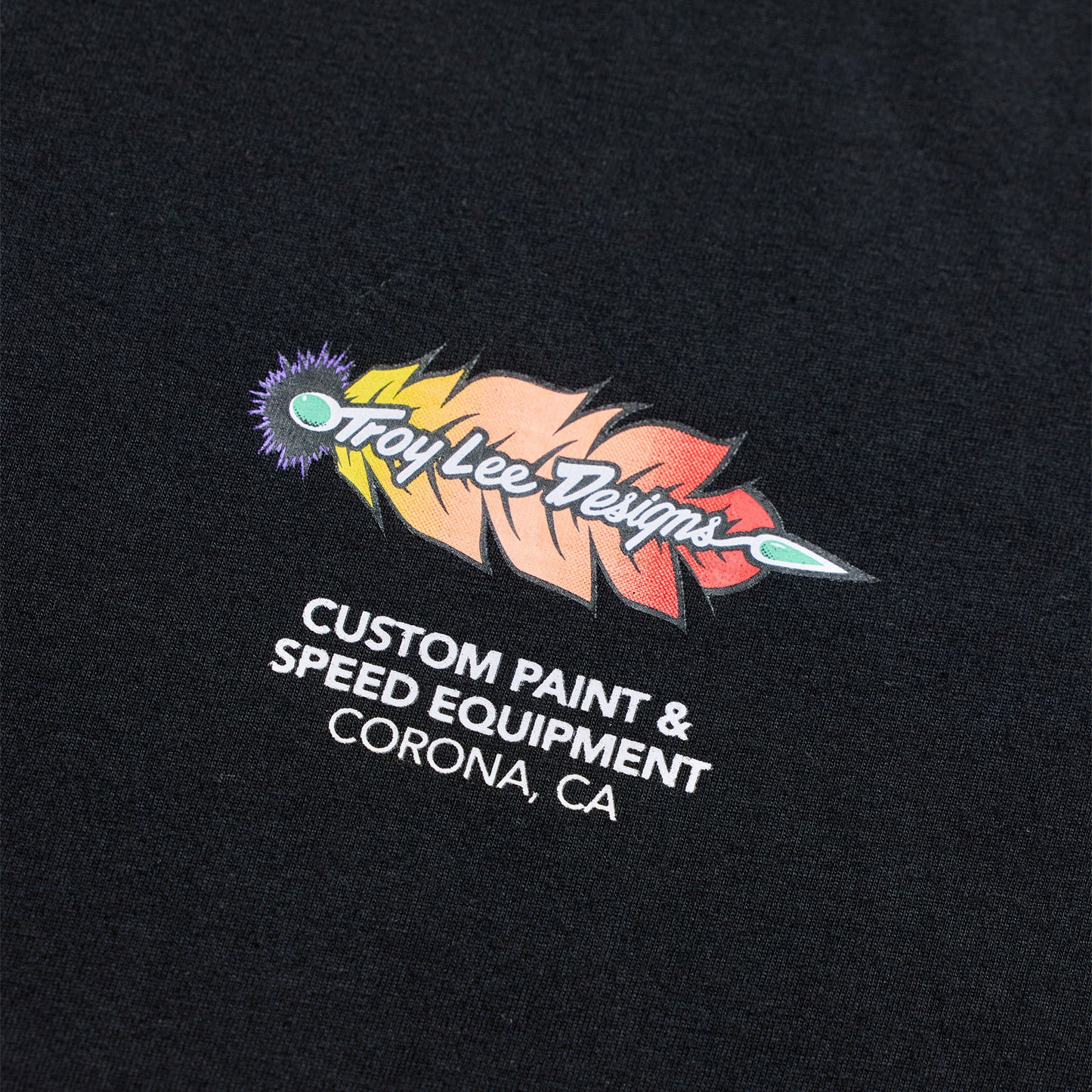 Short Sleeve Tee Feathers Black / Black