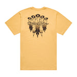 Short Sleeve Tee Feathers Bleached Melon