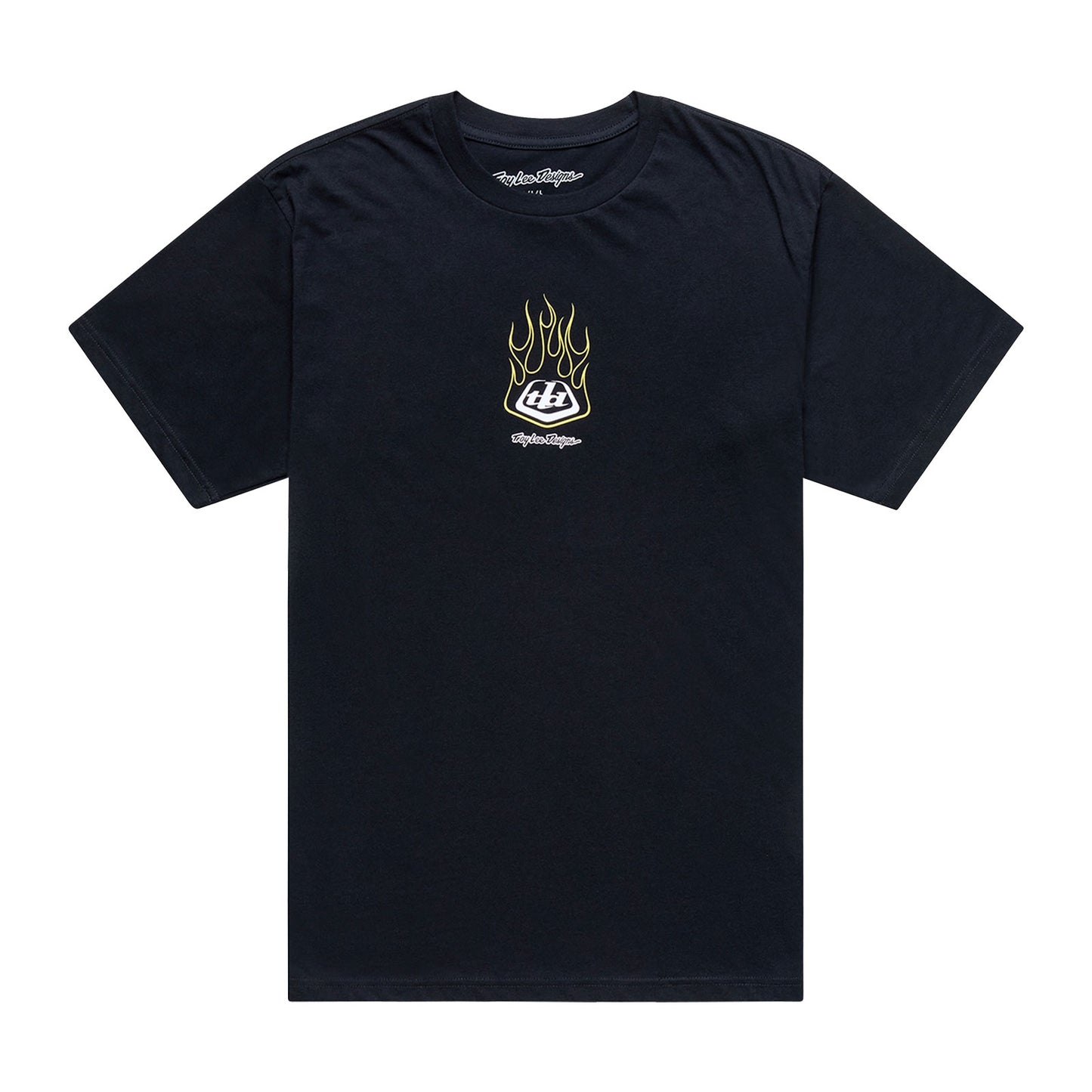 Short Sleeve Tee Flame2 Black