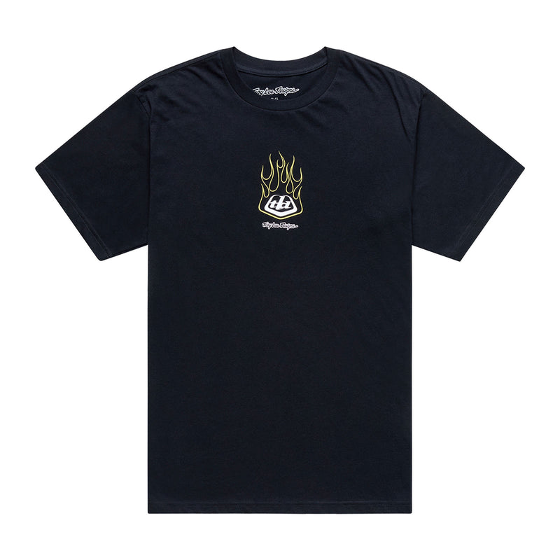 Short Sleeve Tee Flame2 Black