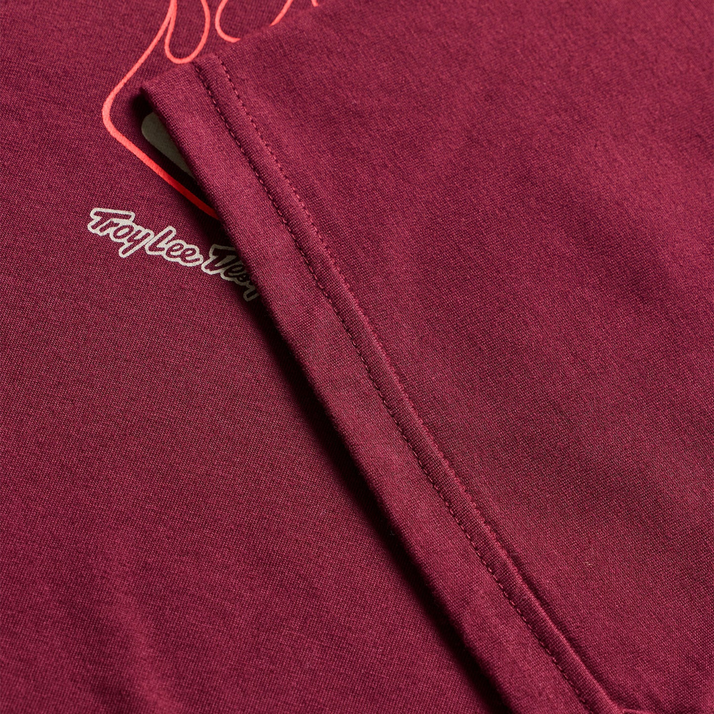 Short Sleeve Tee Flame2 Sangria