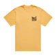 Short Sleeve Tee Handlebar Bleached Melon