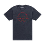 Short Sleeve Tee Imprint Black Heather