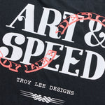 Short Sleeve Tee Pink Slips Black