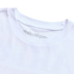 Short Sleeve Tee Pink Slips White
