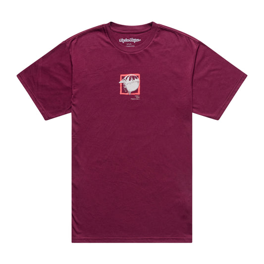 Short Sleeve Tee Portrait Sangria