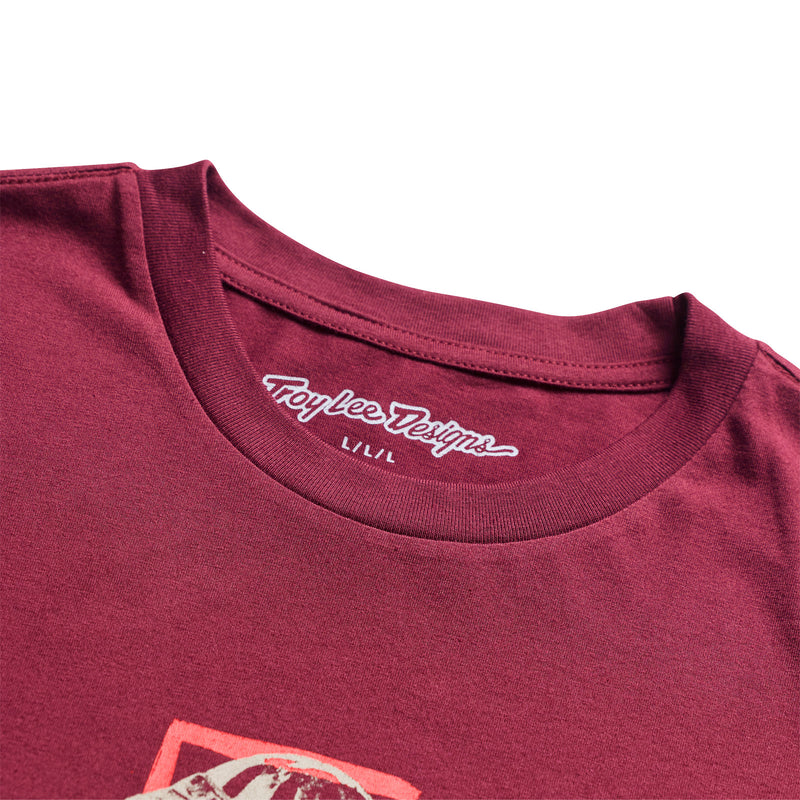 Short Sleeve Tee Portrait Sangria