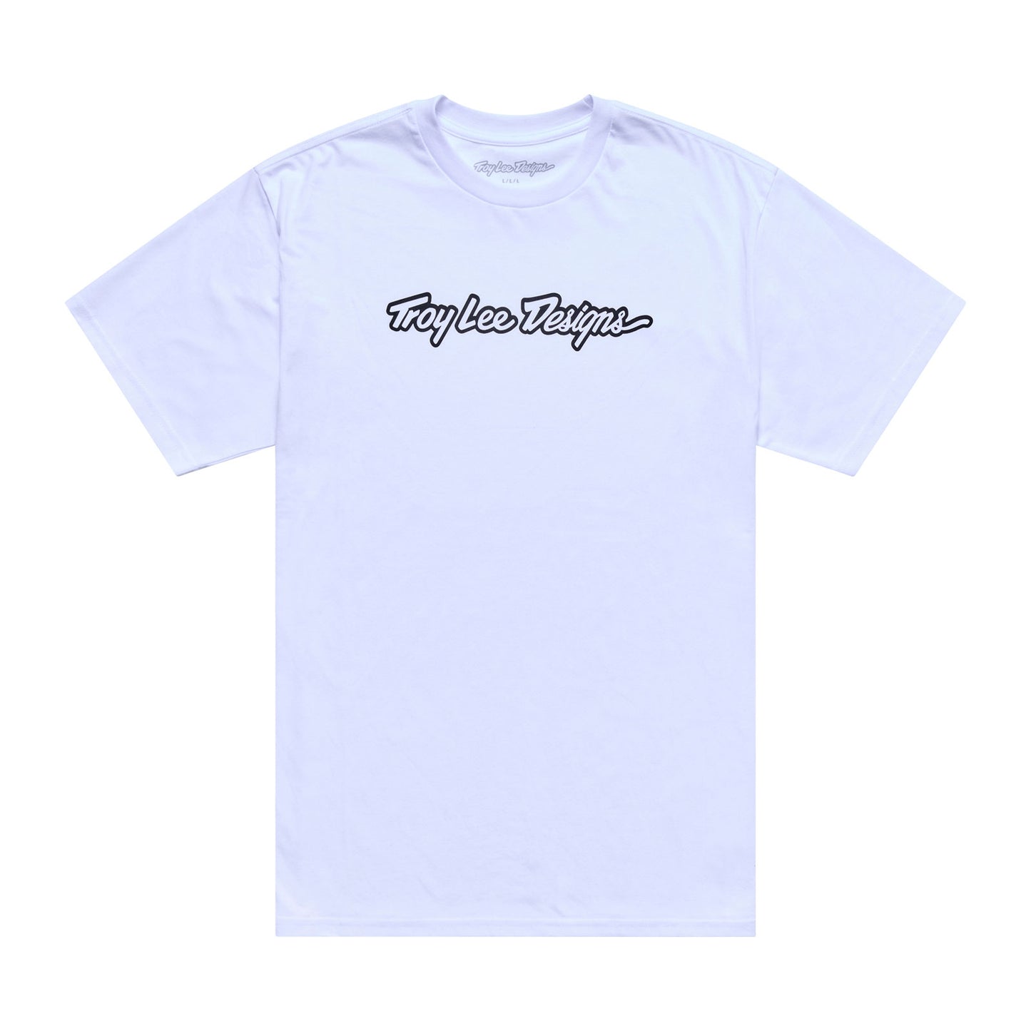 Short Sleeve Tee Signature White / Black