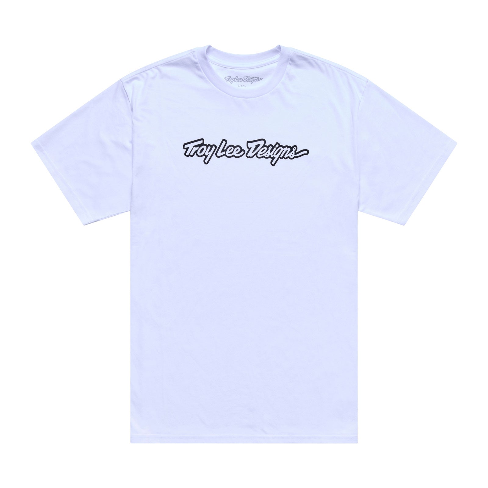 Short Sleeve Tee Signature White / Black
