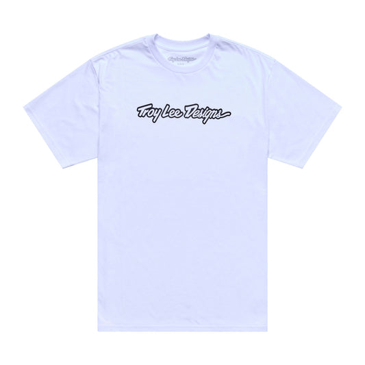 Short Sleeve Tee Signature White / Black