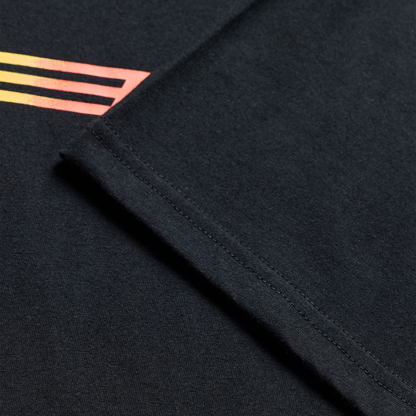 Short Sleeve Tee Stripes Black