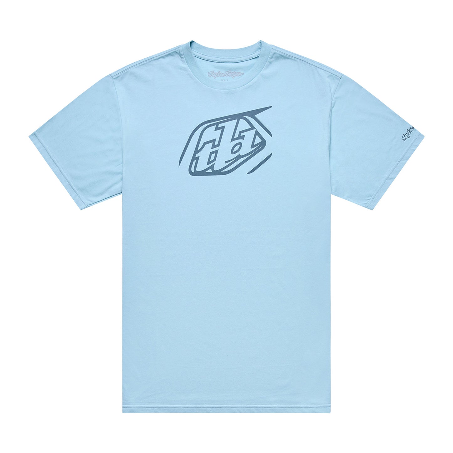 Short Sleeve Tee Badge Dawn Blue