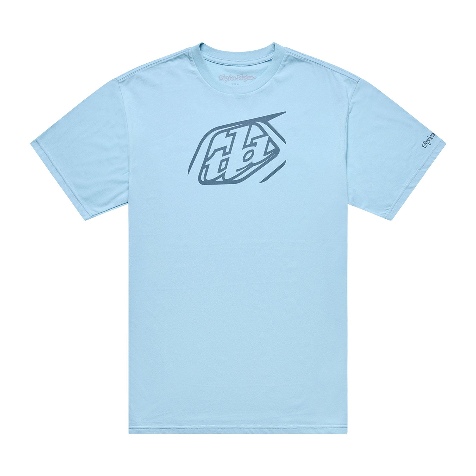 Short Sleeve Tee Badge Dawn Blue