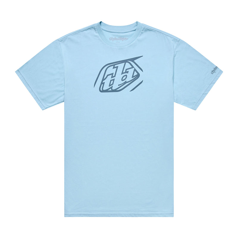 Short Sleeve Tee Badge Dawn Blue