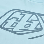 Short Sleeve Tee Badge Dawn Blue