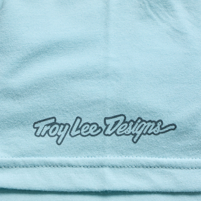 Short Sleeve Tee Badge Dawn Blue