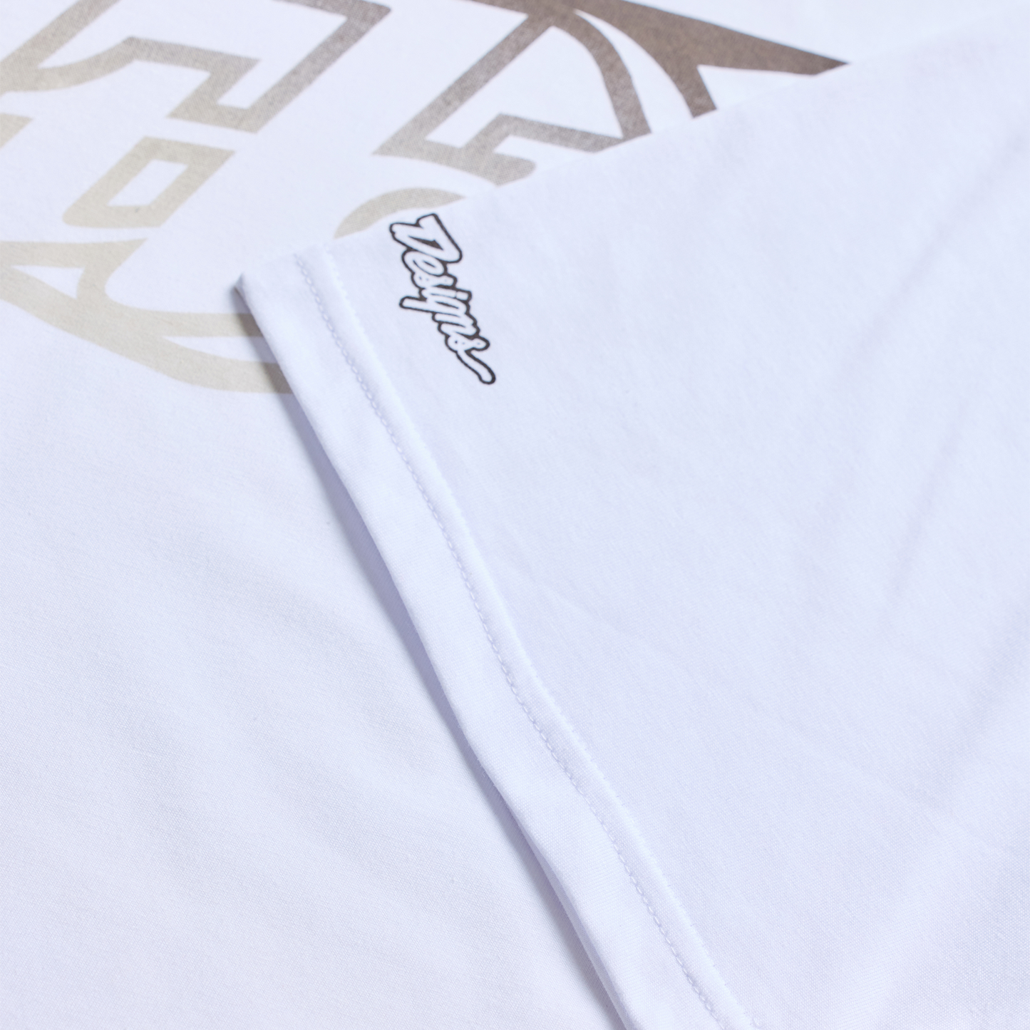 Short Sleeve Tee Badge White