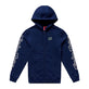 Zip up Hoodie Badge Navy / Sage