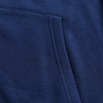 Zip up Hoodie Badge Navy / Sage