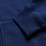 Zip up Hoodie Badge Navy / Sage