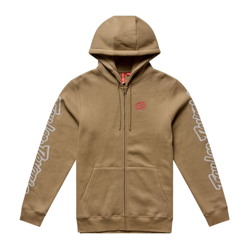 Zip up Hoodie Badge Sienna