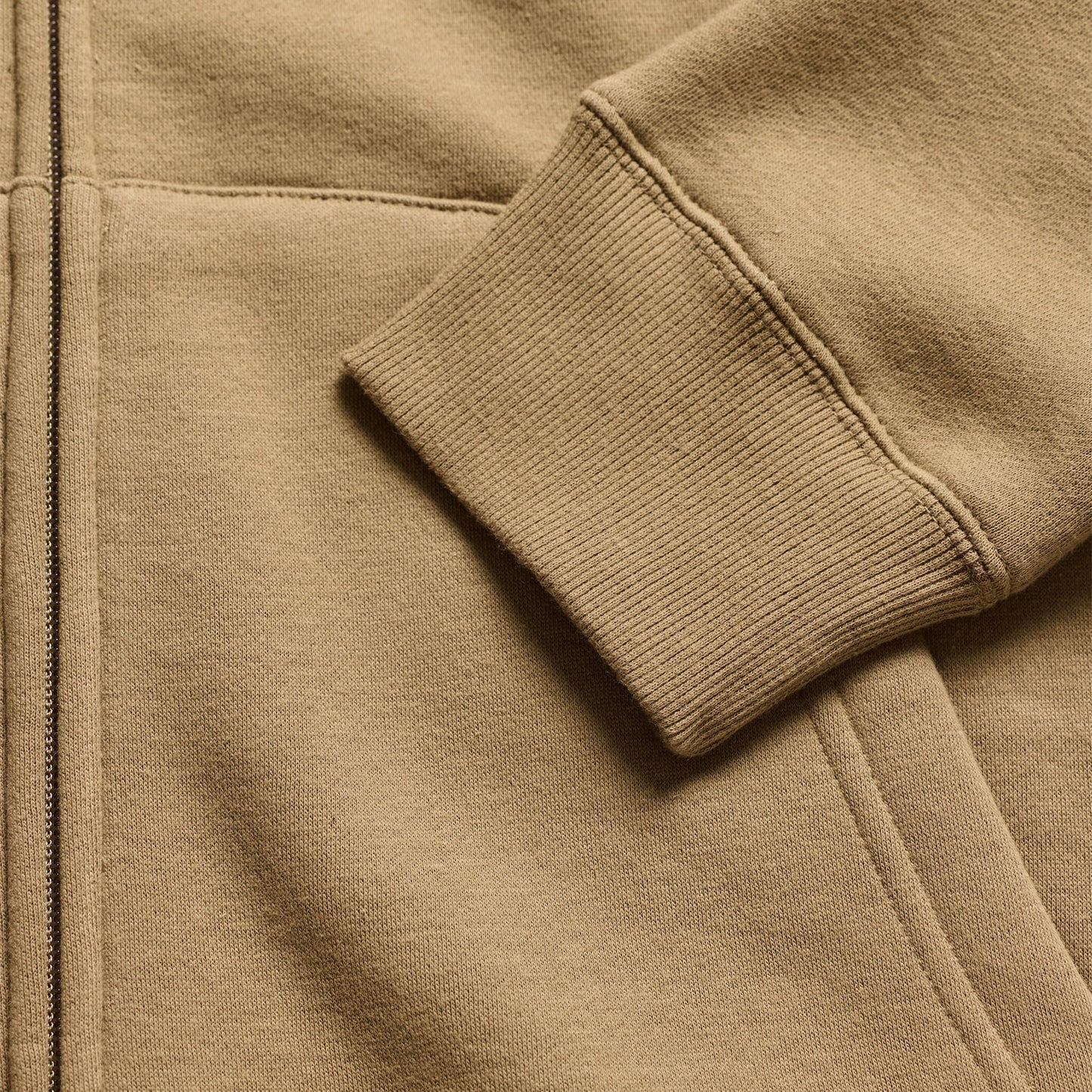 Zip up Hoodie Badge Sienna