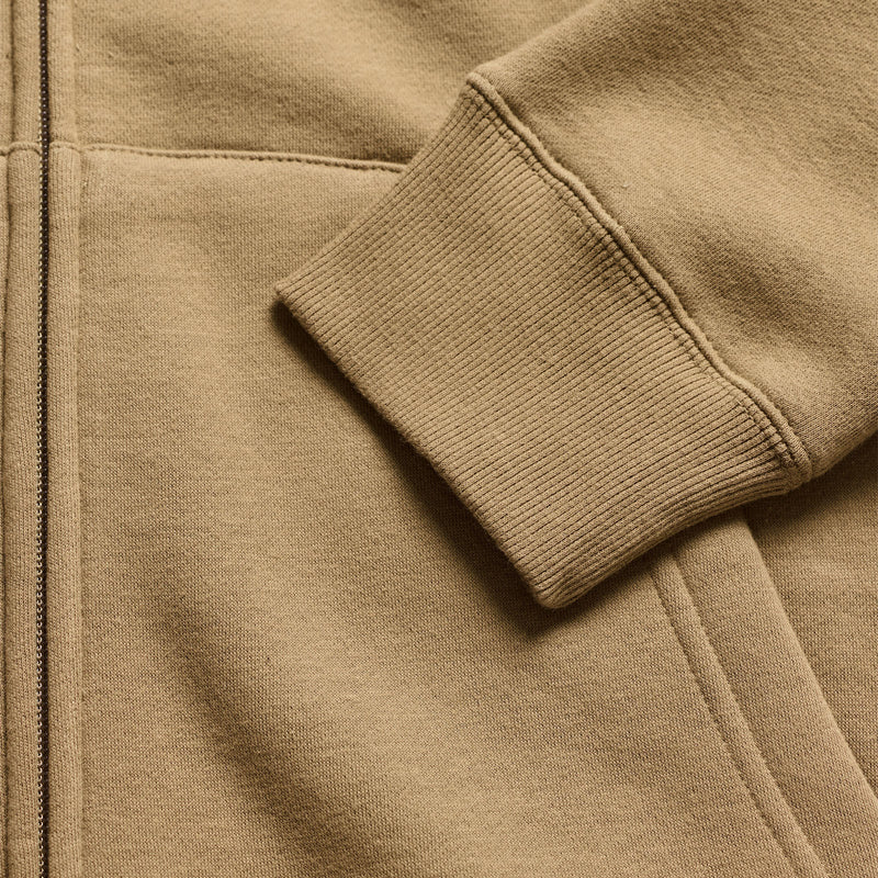 Zip up Hoodie Badge Sienna