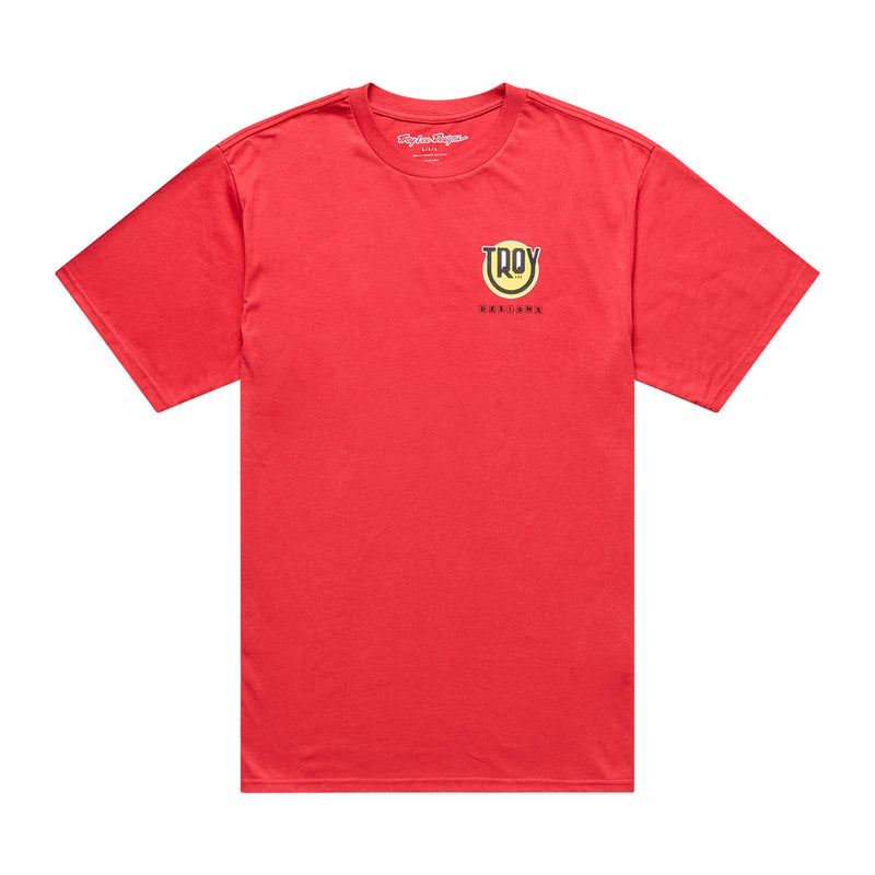 Short Sleeve Tee Happy Dayz Scarlet