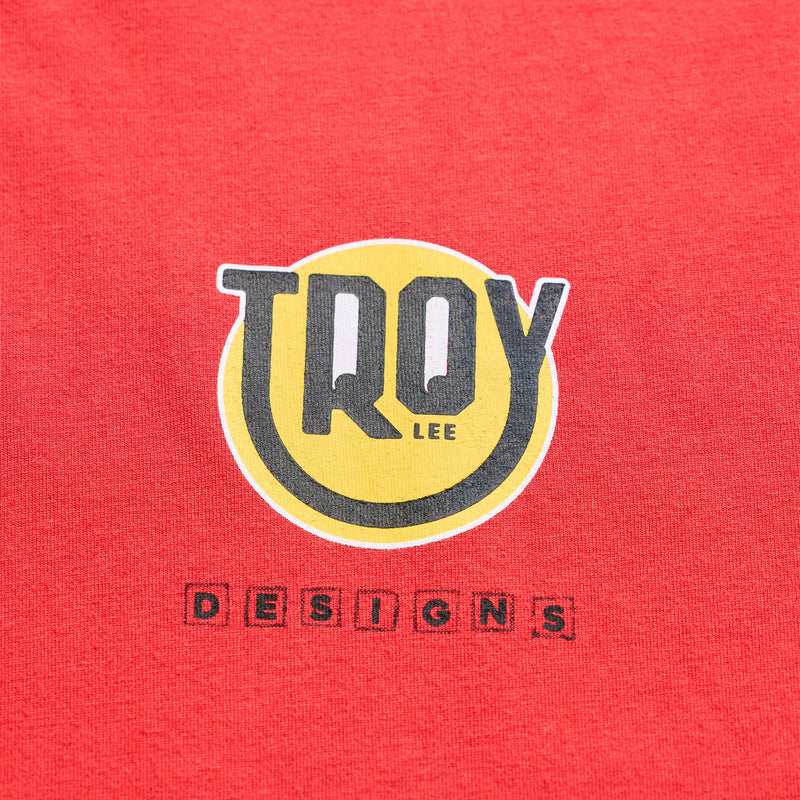 Short Sleeve Tee Happy Dayz Scarlet