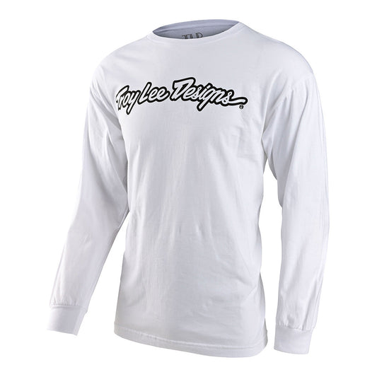 Long Sleeve Tee Signature White