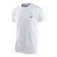 Short Sleeve Tee Peace Out White / Blue