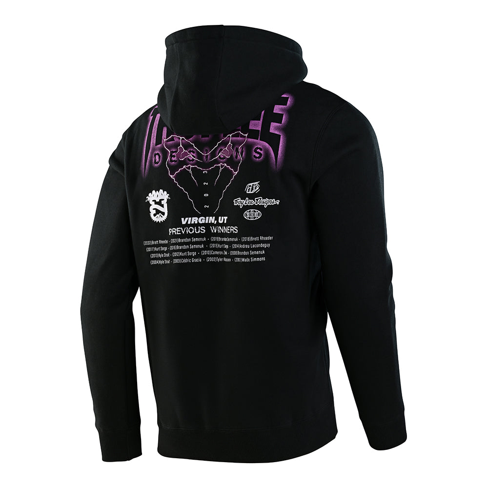 Pullover Hoodie TLD Redbull Rampage Static Black