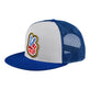 Trucker Snapback Peace Out Blue / Cream