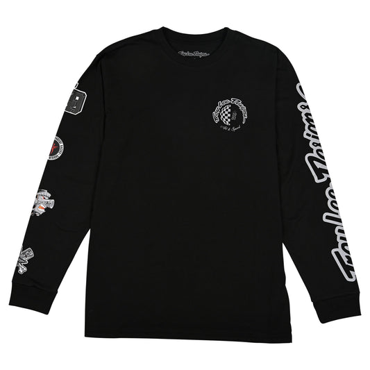 T-shirt à manches longues noir international