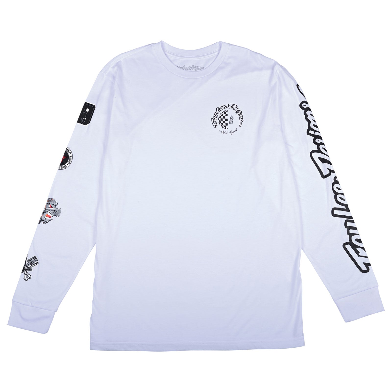 T-shirt à manches longues blanc international