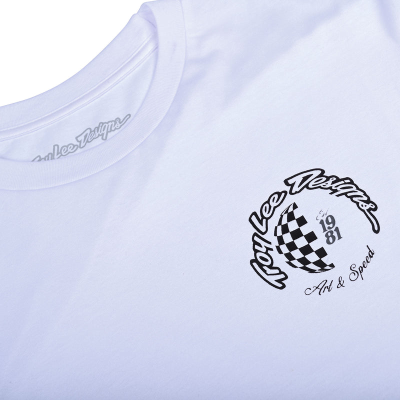 T-shirt à manches longues blanc international