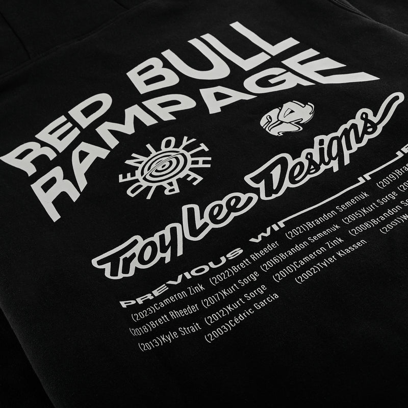 Sweat à capuche Troy Lee Designs X Redbull Rampage Mind Melt Noir