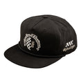 Casquette Snapback déstructurée noire, disponible dans le monde entier