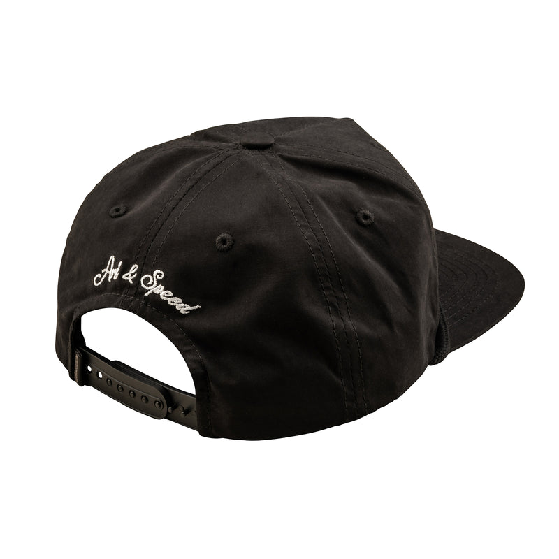 Unstructured Snapback Worldwide Black