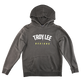 Youth Pullover Hoodie Bolt Washed Gray