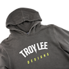 Youth Pullover Hoodie Bolt Washed Gray