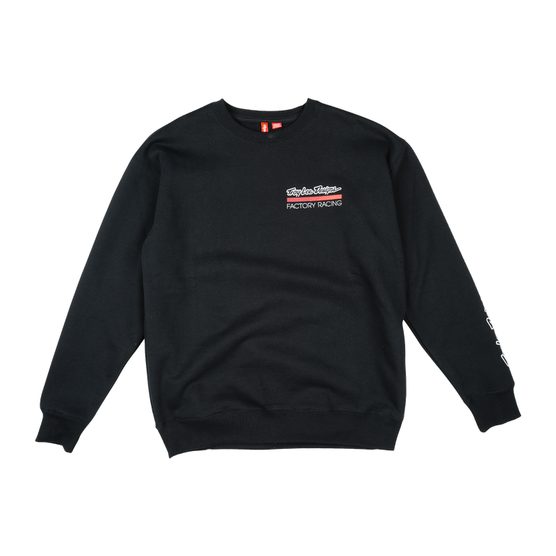 Crewneck Troy Lee Designs Factory Racing Black / Red