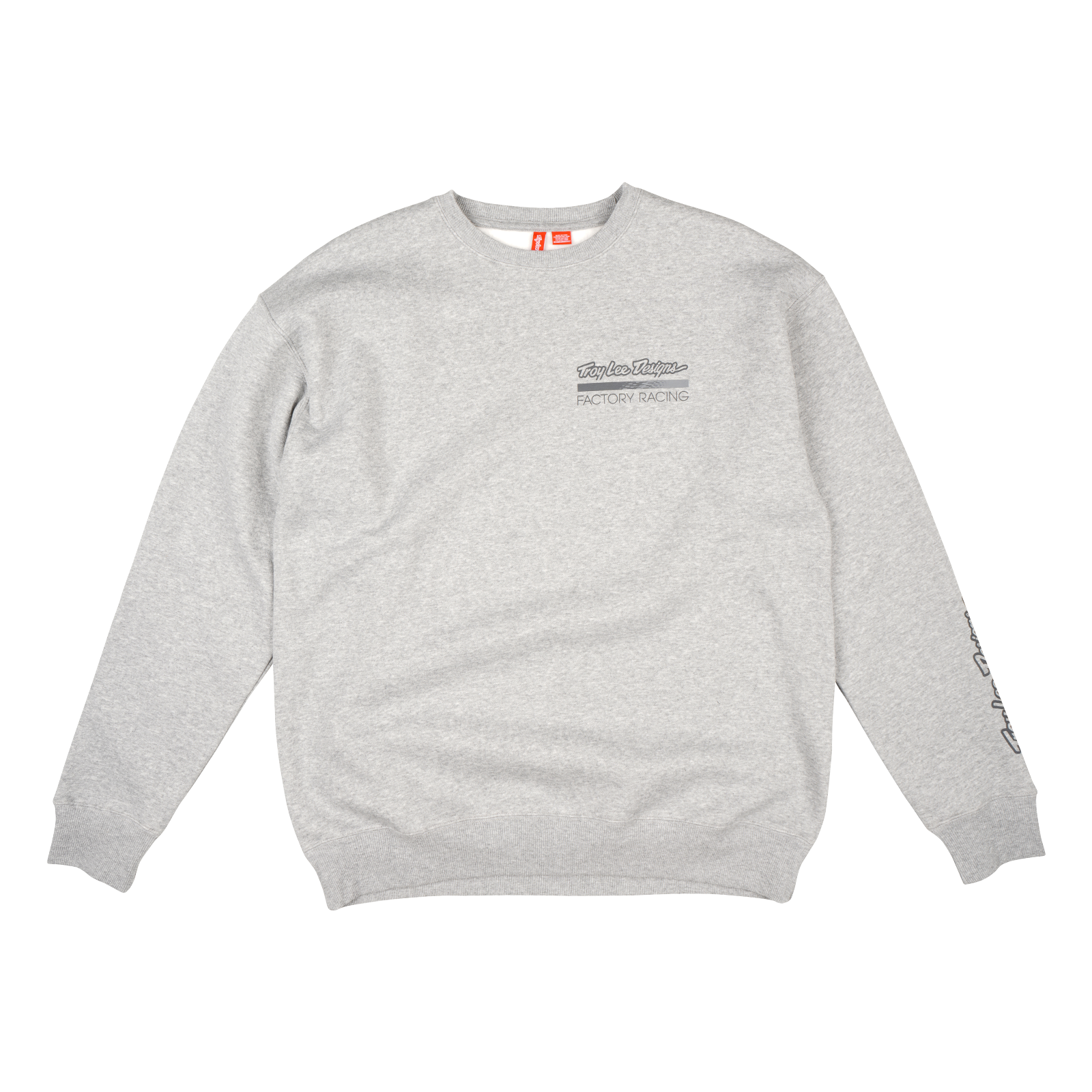 Crewneck Troy Lee Designs Factory Racing Gray Heather