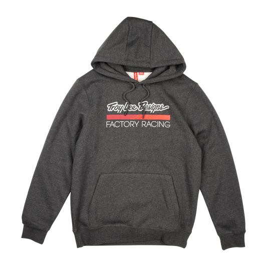 Pullover Hoodie Troy Lee Designs Factory Racing Black / Red