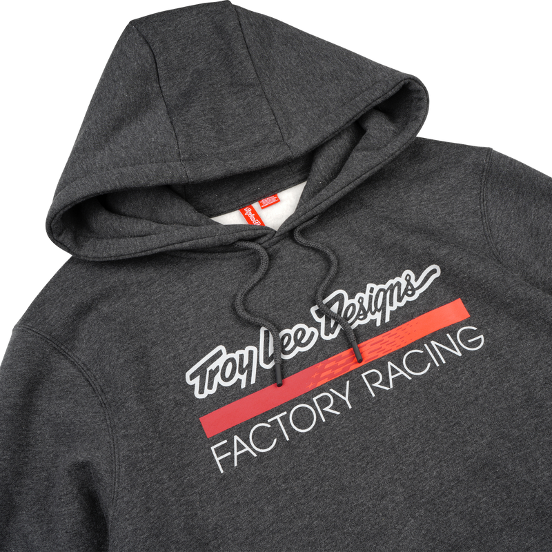 Pullover Hoodie Troy Lee Designs Factory Racing Black / Red