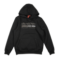 Sweat à capuche Troy Lee Designs Factory Racing Noir / Réfléchissant