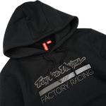 Pullover Hoodie Troy Lee Designs Factory Racing Black / Reflective