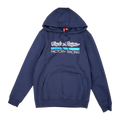 Sweat à capuche Troy Lee Designs Factory Racing bleu marine/bleu